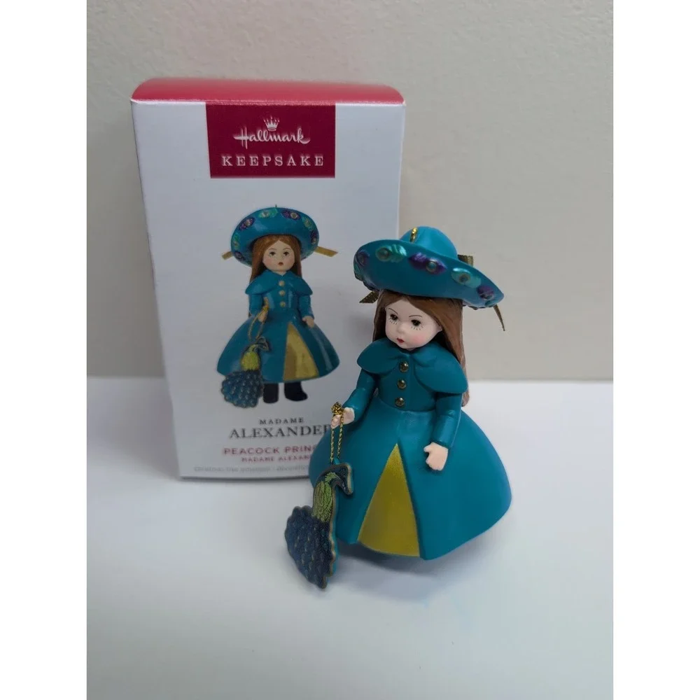 Hallmark PEACOCK PRINCESS MADAME ALEXANDER #29 IN SERIES 2024 Keepsake Ornament